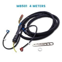 Universal Welding Torch water cooled for MB 501 550A hose package 4m MIG MAG common protective gas welding torch