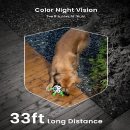 IeGeek Security Cameras Wireless Outdoor, 2K 3MP Battery Powered WiFi Security Camera with Spotlight & Color Night Vision