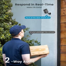 IeGeek Security Cameras Wireless Outdoor, 2K 3MP Battery Powered WiFi Security Camera with Spotlight & Color Night Vision