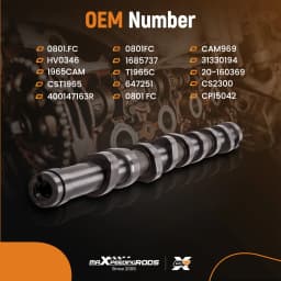Camshaft for Peugeot Partner 1.6 HDi 8v DV6 DV6C for Engine Type 4 Cylinder 8v TDCi For CITROEN C3 I