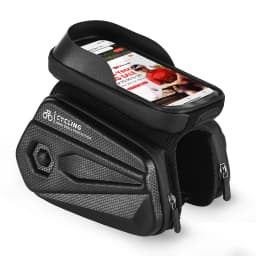 WEST BIKING Bicycle Bag Front Frame MTB Bike Bag Cycling Accessories High Quality Waterproof Touch Screen Top Tube Phone Bag