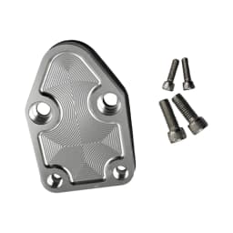 Fuel Pump Block Off Plate Fuel Pump Plate with Bolts for Chevy Durable