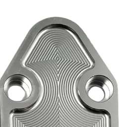Fuel Pump Block Off Plate Fuel Pump Plate with Bolts for Chevy Durable