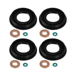 Artudatech 4PCS Injector Seals Fit Ford Transit MK3 MK6 MK7 2.0 2.2 2.4 TDCI TDDI