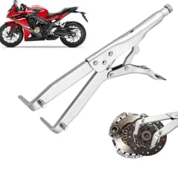 Motorcycle Clutch Hub Basket Holder Flywheel Holding Hand Tool Lockable Clamp Garage