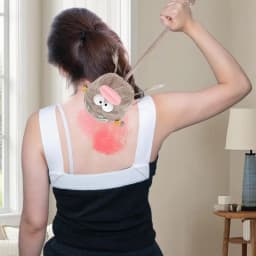 Manual Massage Hammer Cute Plush Massage Hammer Manual Massage Tool Soft Massage Stick Knock Massage Stick For Neck & Waist