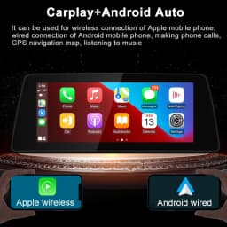12.3" Carplay Android 13.0 8G+256G 8Core GPS Car radio Player Multimedia Stereo Wifi For BMW X5 E70 X6 E71 E72 CCC CIC 2007-2013