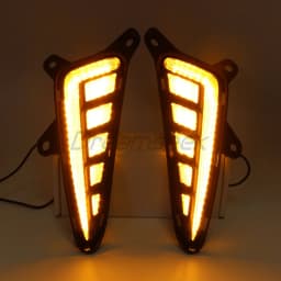 LED DRL Day Light for Toyota C-HR CHR 2017 2018 2019 Daytime Running Light Fog Lamp with Dynamic Sequential Turn Signal TYPE 7