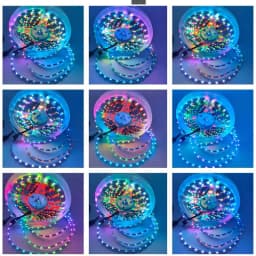 5m DC5V SK6812 4020 Side Emitting LED Strip Super Narrow 5mm 72leds/m IC Addressable Tltra Thin Light Rope Tape Non-waterproof