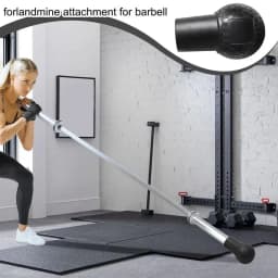 Weightlifting Exercise Landmines Attachment For Barbell Metal Ball Grip Press Rows Rotation Split Squats Workout Equipment