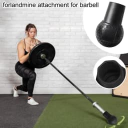Weightlifting Exercise Landmines Attachment For Barbell Metal Ball Grip Press Rows Rotation Split Squats Workout Equipment