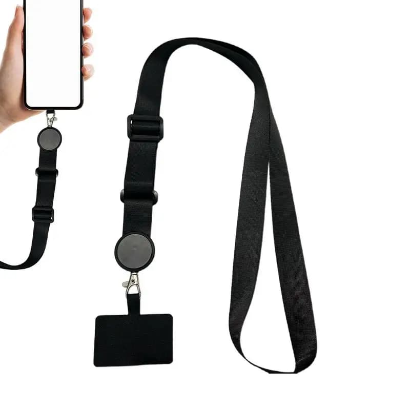 Crossbody Mobile Phone Lanyard Adjustable Anti-lost Phone Leashes Removable Phone nylon Case Strap Neck Phone Holder