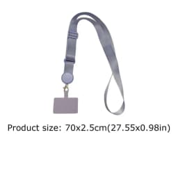 Crossbody Mobile Phone Lanyard Adjustable Anti-lost Phone Leashes Removable Phone nylon Case Strap Neck Phone Holder