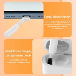 Laptop Cleaning Kit Multifunctional Safe Portable Headphones Cleaner Cleaning Cloth Electronic Clean Brush Spray For Cell Phone