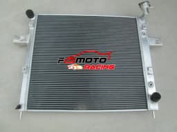 Aluminum Radiator + fan For JEEP GRAND CHEROKEE WJ/WG 4.7L V8 99 00 01 02 03 04 05 1999-2005 2000 2001 2002 2003 2004 2005