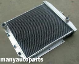 1954-1956 For Ford Fairlane Car Sedan Wagon Mainline 54 55 56 Aluminum Radiator