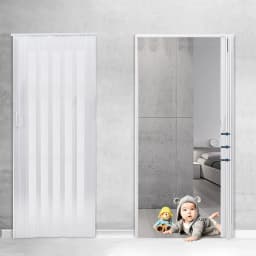 【Lifeideas】PVC Accordion Folding Door