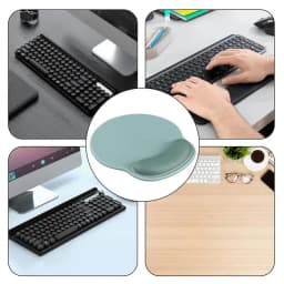 Computer Pads For Desk Wrist Support Computer Pad Non-Slip Ergonomic Keyboard Mat Washable Gel Computer Accessories Comfortable
