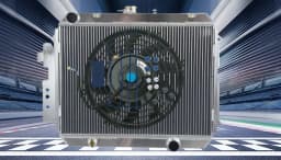 Aluminum Radiator+FAN For Ford Courier PC Mazda B-Series UF 2.2L 2.6L 4cyl 1981-1992 MT 1982 1983 1984 1985 1986 1987 1988 1989