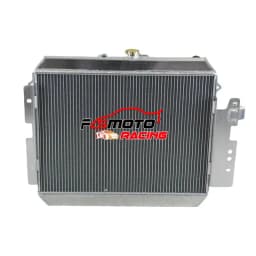 Aluminum Radiator+FAN For Ford Courier PC Mazda B-Series UF 2.2L 2.6L 4cyl 1981-1992 MT 1982 1983 1984 1985 1986 1987 1988 1989