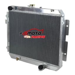 Aluminum Radiator+FAN For Ford Courier PC Mazda B-Series UF 2.2L 2.6L 4cyl 1981-1992 MT 1982 1983 1984 1985 1986 1987 1988 1989