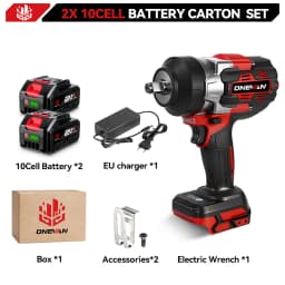 ONEVAN 2800N.M Brushless Electric Impact Wrench 1/2 Inch Cordless Torque Wrench Drill Power Tool For Makita 18V Battery Pin