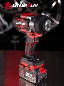 ONEVAN 2800N.M Brushless Electric Impact Wrench 1/2 Inch Cordless Torque Wrench Drill Power Tool For Makita 18V Battery Pin
