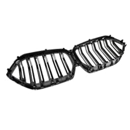Artudatech Front Bumper Grille Grill Fit for BMW X6 G06 M50i 2020-2022 W/Camera Hole Black