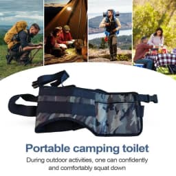Crap Strap for Pooping in The Woods Portable Crapstrap Strap for Pooping in The Woods Outdoor Toilet Solution for Hunting Hiking