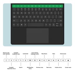 Dedicated Keyboard Cover for Bigme B1051 Series B1051C PRO, B1051C Lite or B1051, B1051 Lite Ebook Reader