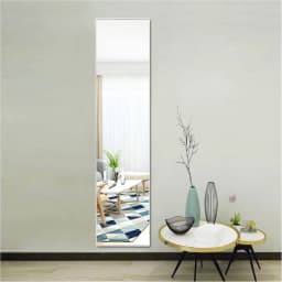Metal Frame Over the Door Full Length Mirror on the wall,37cm W x 147cm H