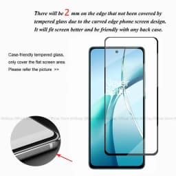2/4PCS Tempered Glass For OnePlus Nord CE4 Lite Screen Protector OnePlus Nord CE4 Lite 5G Full Glue Glass Protector Phone Film