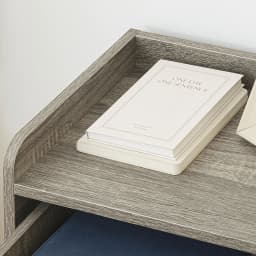 HOMCOM Floating Nightstand Set of 2, Nightstand with Drawer, Grey