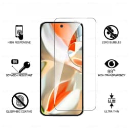6 in 1 Glass For Google Pixel 9 Pro XL Cover Tempered Glass Case Friendly 9 9a 8 8A 7 7A 6 6A 5G Screen Protector HD Lens Film