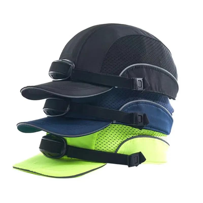 Windproof Cycling Hat Cooling Skull Hats Liner With Sun Visor Breathable Adjustable Sweat Absorbent Sun Baseball Caps For Motorc