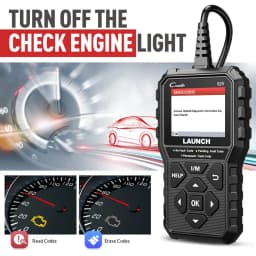 LAUNCH CR529 OBD2 Scanner Automotive Diagnostic Tool Car OBDII Code Reader Fault Code Read Scan DIY Code Reader Creader