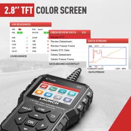 LAUNCH CR529 OBD2 Scanner Automotive Diagnostic Tool Car OBDII Code Reader Fault Code Read Scan DIY Code Reader Creader