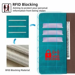For Oneplus 9R Leather Flip Case Multi-color Magnet Buckle Protect Cover for Oneplus 9RT 9R 8T 8 pro 9 Pro Wallet Case With RFID