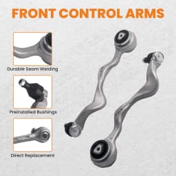 6pcs Front Suspension Control Arms + Drop Links For BMW 3 Series E90 E91 E92 E93
