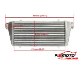 280 x 300 x 70mm ALUMINUM INTERCOOLER Tube and Fin 3" INLET/OUTLET FMIC TURBO