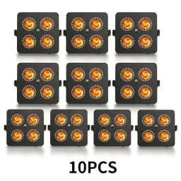 DMX LED 4x18W RGBWA UV 6IN1 Color Battery Wireless  Led Par Light Mini Battery Party Light 2.4G Wireless
