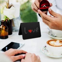 Food Display Signs 12pcs Food Message Chalkboard With 1pc White Pen Black Chalkboard For Display Food Place Name Business