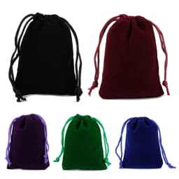 Velvet Gift Bags Wedding Favour Velvet Drawstring Jewellery Gift Bags Pouches