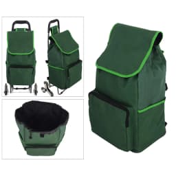 Folding Shopping Hand Cart Replacement Bag Reusable Shopping Spare Bag Universal Waterproof Shopping Cart Bag Polyester