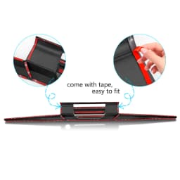 ABS Car Tailgate Cover For Ford Ranger T9 2023 2024 XLT XL XLS Matte Black Rear Door Handle Bowl Trims 4x4 Next Gen Accessories