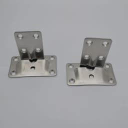 2 Set Marine Grade Table Bracket Set Removable Multiple Usage for House Boat