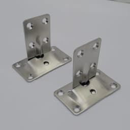 2 Set Marine Grade Table Bracket Set Removable Multiple Usage for House Boat