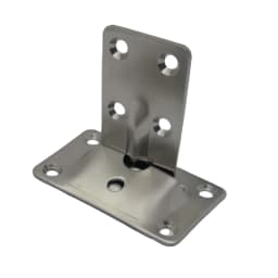2 Set Marine Grade Table Bracket Set Removable Multiple Usage for House Boat