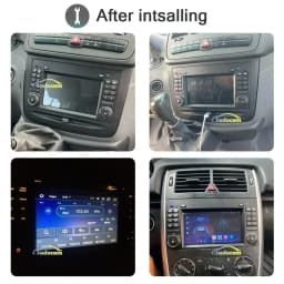 carplay 7" Android 12 128GB+8GB 8 Core multimedia Car DVD Player For Mercedes Benz B200 W169 W245 Viano Vito Sprinter Crafter