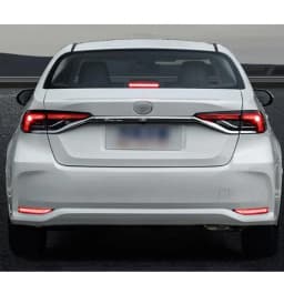 LED Reflector Rear Bumper Tail Light for Toyota Corolla Sedan 2019 2020 2021 Driving Brake Lamp with Dynamic Turn Signal YX Type
